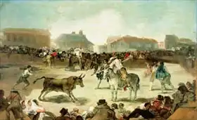 Goya, Francisco: Village Bullfight