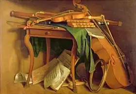 Roland de la Porte, Henri: Musician Table