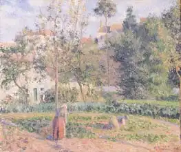 Pissarro, Camille: Vegetable Garden at the Hermitage, Pontoise