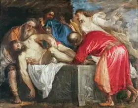 Tizian: Entombment of Christ