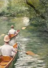 Caillebotte, Gustave: Canoes