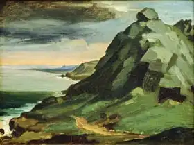 Millet, J. F.: Rock of Catel, or The Cliffs of The Hague