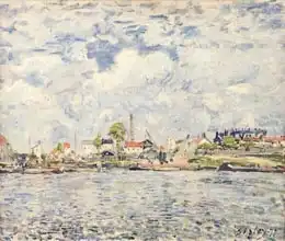 Sisley, Alfred: Seine at Point du Jour