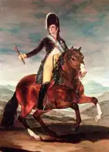 Goya, Francisco: Equestrian portrit of Ferdinand VII