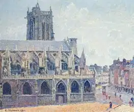 Pissarro, Camille: Church of St Jacques in Dieppe
