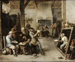 Teniers, David (ml.): Card Players