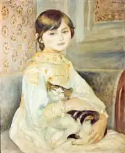 Renoir, Auguste: Julie Manet with Cat