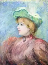 Renoir, Auguste: Portrait of Mademoiselle Dieterle