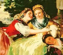 Goya, Francisco: Washerwomen