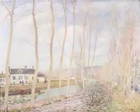 Sisley, Alfred: Loing Canal