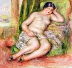 Renoir, Auguste: Sleeping Odalisque, or Odalisque in Turkish Slippers