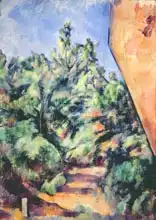 Cézanne, Paul: Red rock