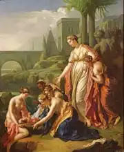 Werff, Adriaan van der: Moses Saved from the Water