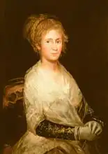 Goya, Francisco: Portrait thought to be Josepha Bayeu (d.1812) wife of Goya