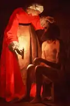 Tour, Georges de la: Job Mocked by His Wife