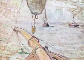 Toulouse-Lautrec, H.: View of Arcachon from the Front of the Yacht Cocorico
