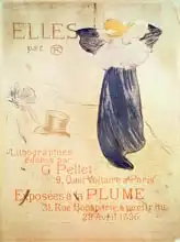 Toulouse-Lautrec, H.: Elles frontispiece for the 1896 exhibition at La Plume