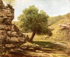 Courbet, Gustave: Landscape