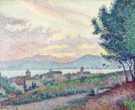 Signac, Paul: St. Tropez, Pinewood