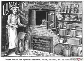 Neznámý: Lomas and Co., suppliers of kitchen equipment