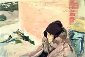 Sorolla y Bastida, Joaquin: Portrait of Maria Convalescing
