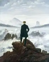 Friedrich, Caspar David: Wanderer above the Sea of Fog