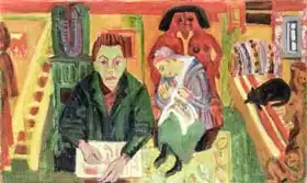 Kirchner, Ernst Ludwig: Living Room
