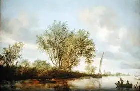 Ruisdael, Jacob: Krajina s řekou