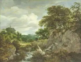 Ruisdael, Jacob: Church on the Hill