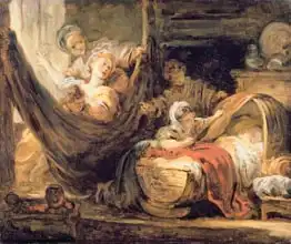 Fragonard, Jean-Honoré: Cradle