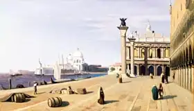 Corot, J. B. Camille: Riva degli Schiavone, Venice