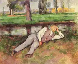 Cézanne, Paul: Boy Resting