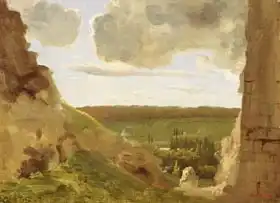 Corot, J. B. Camille: Medieval Ruins