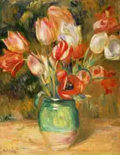 Renoir, Auguste: Tulipány