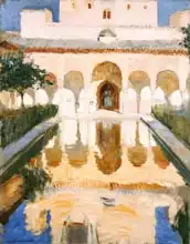 Sorolla y Bastida, Joaquin: Hall of the Embassadors, Alhambra, Granada