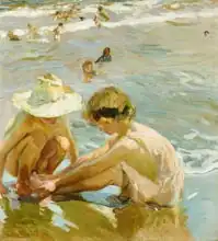 Sorolla y Bastida, Joaquin: Wounded Foot