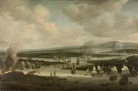 Schellinks, Willem: Burning of the English Fleet at Chatham