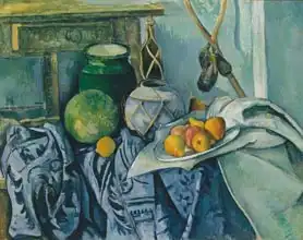 Cézanne, Paul: Still Life with Ginger Jar and Aubergine