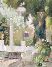 Sorolla y Bastida, Joaquin: Gardens at the Sorolla Family House