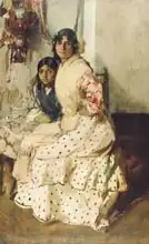 Sorolla y Bastida, Joaquin: Pepilla the Gypsy and Her Daughter