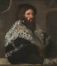 Tizian: Portrait of Girolamo Fracastoro