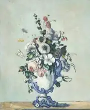 Cézanne, Paul: Flowers in a Rococo Vase