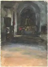 Sargent, John Singer: Spanish Church Interior