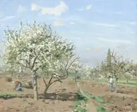 Pissarro, Camille: Orchard in Bloom, Louveciennes