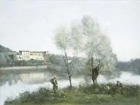 Corot, J. B. Camille: Ville DAvray