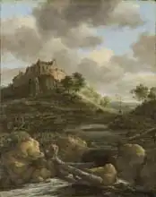 Ruisdael, Jacob: Bentheim Castle