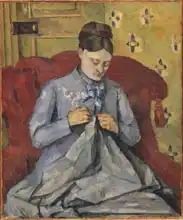 Cézanne, Paul: Portrait of the Artist Wife