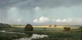 Heade, Martin Johnson: Sudden Shower, Newbury Marshes