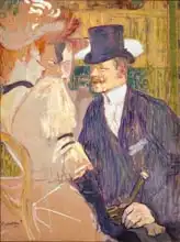 Toulouse-Lautrec, H.: Englishman at the Moulin Rouge