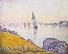 Signac, Paul: Evening Calm, Concarneau